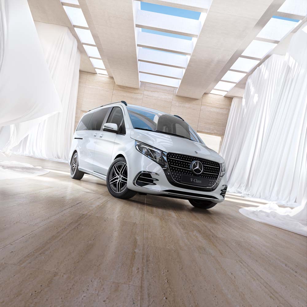 Die neue Mercedes-Benz V-Klasse - Exterieur 

The new Mercedes-Benz V-Class - Exterior