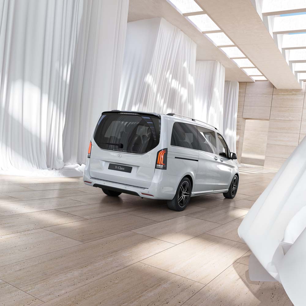 Die neue Mercedes-Benz V-Klasse - Exterieur 

The new Mercedes-Benz V-Class - Exterior