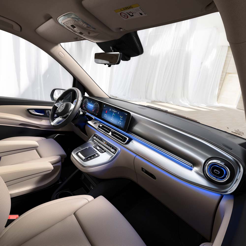 Die neue Mercedes-Benz V-Klasse - Interieur 

The new Mercedes-Benz V-Class - Interior